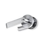 Cerradura Cantol de Manija Allegra para dormitorio Bronce Quemado