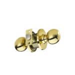 Cerradura Cantol para Baño Bronce Pulido