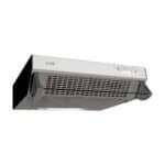 Campana Sole Convencional Lazio 90 cm 1 motor Negra Acero Inoxidable