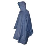 Poncho para Lluvia Tela Impermeable Azul