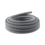 Tubería Corrugada PVC 2'' Flexible Gris x 5metros