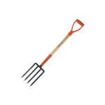 Tenedor Acero Mango Madera 4 Dientes Imacasa