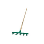 Rastrillo Para Jardín 14 Dientes Con Mango Imacasa