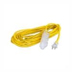 Extension de 15mts X 3 Tomas Home Light - Amarillo