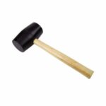 Martillo de goma negro 40 mm