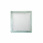 Block De Vidrio 19 x 19 x 8 CM Tangerine