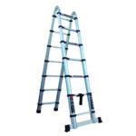 Escalera Multifuncional Extraíble 7+7 pasos