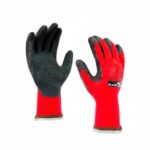 Guante Spro tejido recubierto con palma de latex rojo