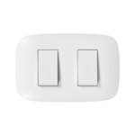 Conmutador Doble Empotrar AP1201 Domino Sencia