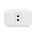 Tomacorriente Simple Universal AP1112 Domino Sencia