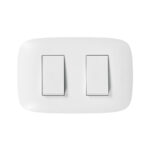 Interruptor Doble Empotrar 10A 250V AP1200 Bticino