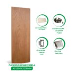 Combo Pino Natural Interior Sin Tragaluz