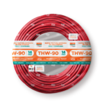 Cable THW-90 plus 450/750V 14 AWG Rojo x 100m Indeco