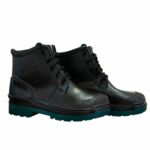 Botín PVC Settia Trome negro/verde