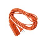 Extensión eléctrica tres tomás 22.5 metros /75ft Kamasa