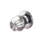 Cerradura Pomo Forte AI-07 Acero Inox BInterno Para Dormitorio