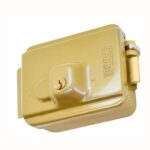 Cerradura electrica sin boton color dorado Cantol