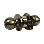 Cerradura de Pomo Dormitorio Bronce Quemado BQ -017 Forte