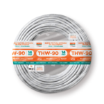 Cable THW-90 plus 450/750V 14 AWG Blanco x 100m Indeco